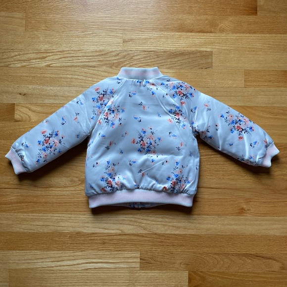 NWT Baby Gap silky quilted bomber jacket - Picture 2 of 4